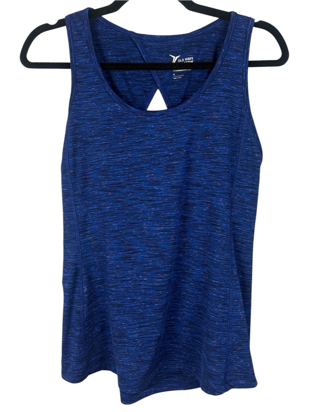 Old Navy Active Women's Go-Dry Fitted Racerback Tank with Keyhole/Twist Back
